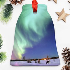 Aurora Borealis Ornament (bell)  by trendistuff