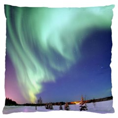 Aurora Borealis Large Cushion Cases (one Side) 