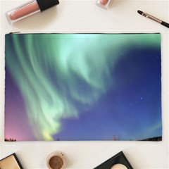 Aurora Borealis Cosmetic Bag (xxl)  by trendistuff