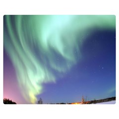 Aurora Borealis Double Sided Flano Blanket (medium) 