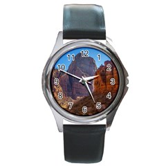 Zion National Park Round Metal Watches by trendistuff