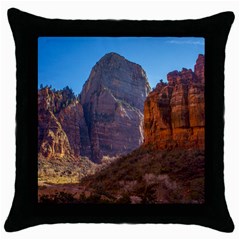 Zion National Park Throw Pillow Cases (black) by trendistuff