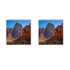 Zion National Park Cufflinks (square) by trendistuff