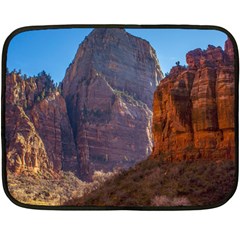 Zion National Park Double Sided Fleece Blanket (mini) 