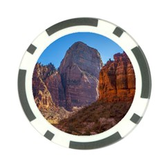 Zion National Park Poker Chip Card Guards (10 Pack)  by trendistuff