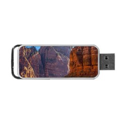 Zion National Park Portable Usb Flash (one Side)