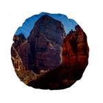 ZION NATIONAL PARK Standard 15  Premium Round Cushions Front