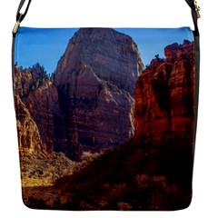 Zion National Park Flap Messenger Bag (s) by trendistuff