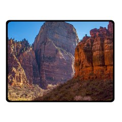 Zion National Park Double Sided Fleece Blanket (small) 