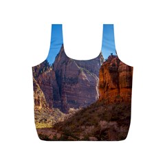 Zion National Park Full Print Recycle Bags (s)  by trendistuff