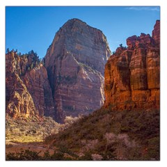 Zion National Park Large Satin Scarf (square) by trendistuff