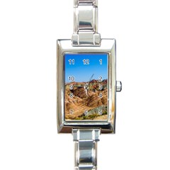 Zhangye Danxia Rectangle Italian Charm Watches