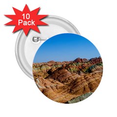 Zhangye Danxia 2 25  Buttons (10 Pack) 