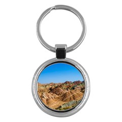 Zhangye Danxia Key Chains (round) 