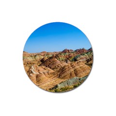 Zhangye Danxia Magnet 3  (round) by trendistuff