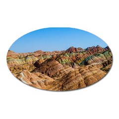 Zhangye Danxia Oval Magnet by trendistuff