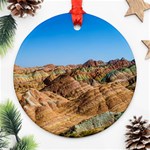 ZHANGYE DANXIA Round Ornament (Two Sides)  Front