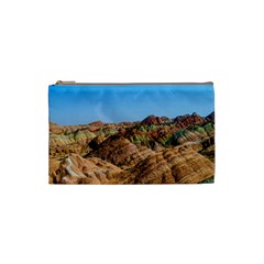 Zhangye Danxia Cosmetic Bag (small)  by trendistuff