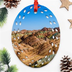 Zhangye Danxia Ornament (oval Filigree) 