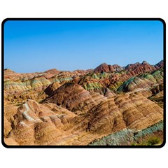 Zhangye Danxia Double Sided Fleece Blanket (medium) 