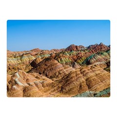 Zhangye Danxia Double Sided Flano Blanket (mini)  by trendistuff