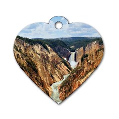 Yellowstone Gc Dog Tag Heart (one Side) by trendistuff