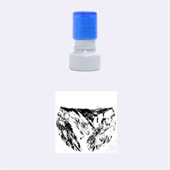 Yellowstone Gc Rubber Round Stamps (small) by trendistuff