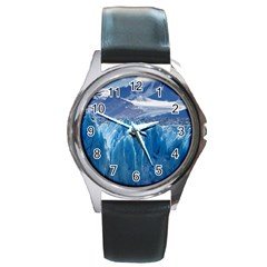 Upsala Glacier Round Metal Watches by trendistuff