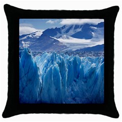 Upsala Glacier Throw Pillow Cases (black) by trendistuff