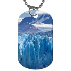 Upsala Glacier Dog Tag (two Sides) by trendistuff