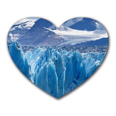 Upsala Glacier Heart Mousepads