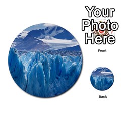 Upsala Glacier Multi-purpose Cards (round)  by trendistuff