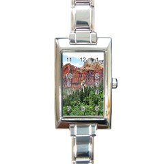 Upper Emerald Trail Rectangle Italian Charm Watches