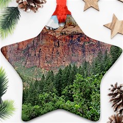 Upper Emerald Trail Ornament (star)  by trendistuff