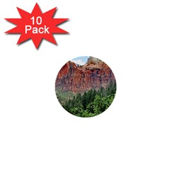 Upper Emerald Trail 1  Mini Buttons (10 Pack) 