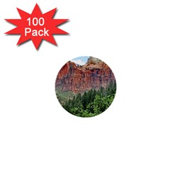 Upper Emerald Trail 1  Mini Buttons (100 Pack)  by trendistuff