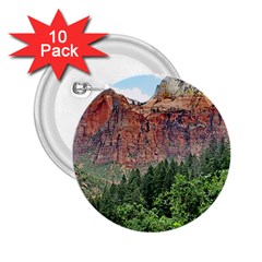 Upper Emerald Trail 2 25  Buttons (10 Pack) 