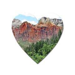 Upper Emerald Trail Heart Magnet by trendistuff