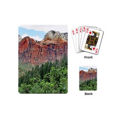 Upper Emerald Trail Playing Cards (mini)  by trendistuff