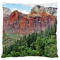 Upper Emerald Trail Large Cushion Cases (one Side)  by trendistuff