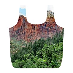 Upper Emerald Trail Full Print Recycle Bags (l) 