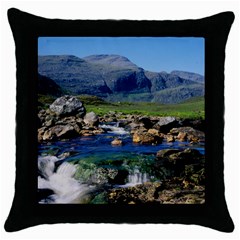 The Clisham Throw Pillow Cases (black) by trendistuff