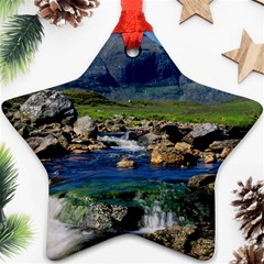 The Clisham Star Ornament (two Sides)  by trendistuff