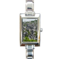 Stone Forest 1 Rectangle Italian Charm Watches by trendistuff