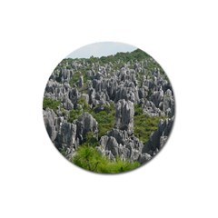 Stone Forest 1 Magnet 3  (round) by trendistuff