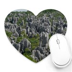 STONE FOREST 1 Heart Mousepads Front