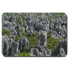 Stone Forest 1 Large Doormat  by trendistuff