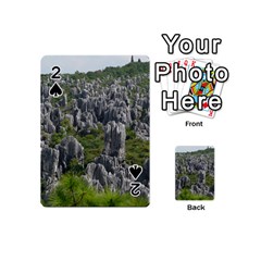 Stone Forest 1 Playing Cards 54 (mini)  by trendistuff