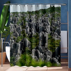 Stone Forest 1 Shower Curtain 60  X 72  (medium) 