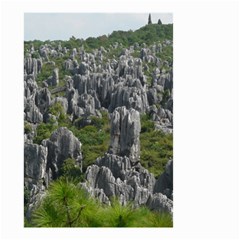 Stone Forest 1 Small Garden Flag (two Sides) by trendistuff